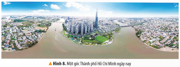 2. ĐẤT NƯỚC THỜI KÌ ĐỔI MỚICâu 1: Đọc thông tin và quan sát các hình từ 6 đến 9, em hãy nêu một số thành tựu về kinh tế - xã hội của đất nước thời kì Đổi mới.Giải chi tiết:Một số thành tựu về kinh tế - xã hội của đất nước thời kì Đổi mới là:- Kinh tế ngày càng phát triển, hàng hoá dồi dào, nhiều sản phẩm vừa cung cấp đủ nhu cầu trong nước vừa được xuất khẩu- Việt Nam vươn lên trở thành một trong những nước xuất khẩu gạo hàng đầu thế giới- Đời sống vật chất và tinh thần của người dân ngày càng được cải thiện, tăng vị thế và uy tín trên trường quốc tế Câu 2: Hãy mô tả một hiện vật hoặc một công trình cụ thể của thời kì Đổi mới ở nước ta hiện nay.Mô tả máy vi tính:- Có nhiều loại khác nhau nhưng thường có 2 loại phổ biến là máy tính để bàn và máy tính xách tay- Một máy tính bao gồm các bộ phận như: bộ xử lý trung tâm (CPU), nộ nhớ (Memory), bộ vào (Input device),...- Máy tính có khả năng xử lý thông tin với tốc độ nhanh chóng, cho phép chúng ta thực hiện các nhiệm vụ mà bằng tay thì không thể hoặc tốn nhiều thời gian3. LUYỆN TẬPHoàn thành bản thống kê (theo gợi ý dưới đây vào vở) về một số thành tựu tiêu biểu của đất nước thời kì Đổi mớiGiải chi tiết:Lĩnh vựcThành tựu tiêu biểuKinh tế- Xuất khẩu các mặt hàng như: gạo, nông sản, thuỷ sản,..- Trở thành một trong những nước xuất khẩu gạo hàng đầu thế giớiVăn hoá, xã hội- Đời sống vật chất và tinh thần của người dân ngày càng được cải thiện- Tăng vị thế và uy tín của Việt Nam trên trường quốc tế 4. VẬN DỤNG