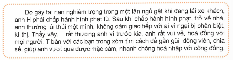 MỞ ĐẦUEm hiểu như thế nào về lời chia sẻ sau đây của nhạc sĩ Trịnh Công Sơn? “Giận hờn, trách móc mà làm gì bởi vì cuộc đời sẽ xoá hết những vết bầm trong tâm hồn chúng ta nếu lòng ta biết độ lượng. Ta biết tha thứ những điều nhỏ thì cuộc đời sẽ tha thứ cho ta những điều lớn hơn”Đáp án:Có thể nói rằng, với Trịnh Công Sơn, ông đề cao lòng vị tha, thay vì “giận hờn, trách móc” thì chúng ta nên mở rộng lòng mình, biết thứ tha cho những gì đã xảy ra với một tấm lòng thanh thản, bao dung. Cũng vì lẽ đó, sự bao dung và lòng thanh thản chính là thứ “bất biến” giúp cho con người đối mặt và vượt qua “vạn biến” của cuộc đời.  1. KHÁI NIỆM, BIỂU HIỆN VÀ GIÁ TRỊ CỦA KHOAN DUNGEm hãy đọc các thông tin sau và trả lời câu hỏi: a. Em hãy nêu những việc làm của Bình Định vương Lê Lợi đối với quân Minh. Những việc làm đó thể hiện truyền thống nào của dân tộc Việt Nam? Nêu ý nghĩa của những việc làm đó. b. Em hãy tìm những chi tiết thể hiện lòng khoan dung của Bác Hồ trong thông tin 2 và nêu ý nghĩa của lòng khoan dung đóc. Theo em, thế nào là lòng khoan dung? Hãy nêu những biểu hiện và ý nghĩa của lòng khoan dung trong cuộc sống Đáp án:a. Bình Định vương Lê Lợi đã tha mạng sống cho quân Minh nhằm dập tắt mối chiến tranh cho đời sau, giữ lại tiếng thơm muôn đờib. Những chi tiết thể hiện lòng khoan dung của Bác Hồ: “trong mấy triệu người cũng có người thế nào thế khác…đại đội”, “lấy tinh thần thân ái mà cảm hoá họ”, “tôi mong một ngày gần đây….hai dân tộc”, “yên lòng và sống dưới sự che chở của chúng tôi”. Qua những dòng bộc bạch như vậy, có thể thấy được rằng lòng khoan dung của Bác Hồ đã làm dịu đi mối quan hệ giữa hai dân tộc, làm cho mối quan hệ giữa người với người trở nên tốt đẹp hơnc. Lòng khoan dung là sự rộng lòng tha thứ cho chính mình và người khác khi họ đã biết hối hận và sửa chữa lỗi lầm, tôn trọng sự khác biệt của người khác, không cố chấp, hẹp hòi 2. THỰC HIỆN NHỮNG VIỆC LÀM THỂ HIỆN SỰ KHOAN DUNG TRONG CUỘC SỐNGEm hãy quan sát các hình ảnh, kết hợp đọc những trường hợp sau để trả lời câu hỏi:  a. Dựa và biểu hiện của lòng khoan dung, em có nhận xét gì về lời nói, việc làm của các chủ thể trong những hình ảnh, trường hợp trên? b. Em có lời khuyên gì đối với những chủ thể thiếu khoan dung trong những hình ảnh và trường hợp trên?c. Theo em, để có lòng khoan dung, chúng ta cần làm gì? Đáp án:a. Bức tranh 1: Bạn nữ đã nhận thức được lỗi lầm của mình và cảm thấy rất hối lỗi, người bạn đồng hành cũng xoa dịu tâm trạng xót xa, ân hận của bạn Bức tranh 2: Bạn nam không chấp nhận tha thứ và đưa lời khuyên cho bạn nữ, bạn nam thiếu lòng khoan dungBức tranh 3: Mọi người chưa thể hiện lòng khoan dung khi không chấp nhận tha thứ cho lỗi lầm của anh H, T thể hiện lòng khoan dung, độ lượng của bản thân rất rõ ràng để giúp anh H sớm hoà nhập cộng đồngb. Họ là những người cố chấp, hẹp hòi, định kiến mặc cho những chủ thể đó đã biểu hiện sự hối hận, tiếc nuối về hành vi gây ra của bản thânc. Mỗi chúng ta cần sống rộng lượng, tôn trọng, chấp nhận cá tính, sự khác biệt của người khác, phê phán sự hẹp hòi, thiếu khoan dung LUYỆN TẬP:Câu 1: Em hãy tìm những câu ca dao, tục ngữ, thành ngữ, danh ngôn về lòng khoan dung, từ đó xác định biểu hiện, ý nghĩa và rút ra bài học về lòng khoan dung?Đáp án:Thương nhau chín bỏ làm mười => Khi đã thương nhau thì sẵn sàng bỏ qua, thay vì giận hờn trách móc, chúng ta có thể vun vén mà tha thứ cho nhauMột sự nhịn là chín sự lành => khuyên chúng ta nên biết nhường nhịn, nhún nhường một chút để đạt được kết quả tốt đẹp lâu dài về sau.Trẻ nhà người như trẻ nhà ta => hãy yêu thương, khoan dung với những đứa trẻ như những đứa con ruột thịt của mình.Tha thứ người tức là tự tha thứ mình => Thể hiện sự quý trọng đối với những người có đức tính khoan dung, độ lượng, tha thứ, vị tha. Chỉ cần người có tấm lòng khoan dung, vị tha, độ lượng sẽ có cuộc sống bình yên và nhàn nhã hơn. Câu 2: Em đồng tình/không đồng tình với ý kiến nào dưới đây về lòng khoan dung? Vì sao? a. Khoan dung là bỏ qua mọi lỗi lầm của người khácb. Không biết tha thứ cho bản thân mình là không khoan dungc. Khoan dung là phải quyết liệt phê phán tất cả những người mắc sai lầmd. Khoan dung là chấp nhận mọi sở thích, thói quen của người khácĐáp án:a. Không đồng tình. Chỉ tha thứ, bỏ qua khi người khác nhận thức được lỗi của mình và chấp nhận sửa saib. Đồng tình. Lòng khoan dung biểu hiện ở việc tha thứ cho chính mìnhc. Không đồng tình. Cần giữ thái độ lắng nghe, tôn trọng, không nên giữ thái độ định kiến làm nặng nề mối quan hệ d. Không đồng tình. Nên giữ thái độ tôn trọng sự khác biệt chứ không phải thoả hiệp, chấp nhận, cần biết phân biệt tính đúng đắn Câu 3: Từ câu danh ngôn dưới đây, em hãy viết một đoạn văn về tác hại của sự thiếu khoan dung trong cuộc sống: “Không khoan dung cũng là một hình thức bạo lực và là trở ngại cho sự phát triển của một tinh thần dân chủ thật sự” Đáp án:Sinh thời, Đức Phật từng nói:  Tài sản quý giá nhất của đời người chính là lòng khoan dung. Tha thứ cho người khác thể hiện tâm hồn của một người có tu dưỡng, giống như biển lớn đón nhận trăm sông nghìn suối. Tha thứ không thể thay đổi quá khứ mà là thay đổi tương lai