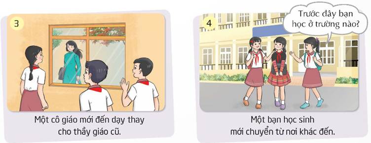 CHÀO CỜ: GƯƠNG NGƯỜI TỐT, VIỆC TỐT- Tham gia biểu diễn văn nghệ về chủ đề “Người tốt, việc tốt”- Chia sẻ cảm xúc về những tấm gương người tốt, việc tốt.Gợi ý:- Cảm xúc về tấm gương người tốt việc tốt: Cảm thấy khâm phục và quý trọng những tấm gương đó. Họ đã luôn đặt lợi ích của người khác, của xã hội lên trên hết. Họ sống, làm việc luôn hết mình. Đó là những tấm gương sáng cho em cũng như các bạn cần phải noi theo và học hỏi. HOẠT ĐỘNG GIÁO DỤC: THÂN THIỆN VỚI NGƯỜI XUNG QUANH1. Nhận diện về mối quan hệ thân thiện với những người xung quanh- Chia sẻ về mối quan hệ thân thiện của em với những người xung quanh- Xác định những người em cần thiết lập quan hệ thân thiện- Thảo luận những việc nên làm để thiết lập quan hệ thân thiện với những người xung quanh- Lựa chọn những việc nên làm để thiết lập quan hệ thân thiệnGợi ý:- Mối quan hệ thân thiện của em với những người xung quanh như bạn bè, thầy cô, hàng xóm, anh em họ hàng… đều đang tốt đẹp.- Những người em cần thiết lập quan hệ thân thiện gồm: + Hàng xóm, người dân khu vực mình sinh sống+ Bạn bè, thầy cô, nhân viên trong trường+ Anh em, họ hàng hai bên nội ngoại.+ ………………- Những việc nên làm để thiết lập quan hệ thân thiện với những người xung quanh:+ Chia sẻ đồng cảm+ Giúp đỡ, hỗ trợ khi cần thiết+ Cùng tham gia các hoạt động chung+ ……………… 2. Thực hành thiết lập quan hệ thân thiện với những người xung quanh- Sắm vai thể hiện cách ứng xử phù hợp để thiết lập quan hệ trong những tình huống dưới đây:- Thảo luận và nhận xét về cách ứng xử đã thể hiện để thiết lập quan hệ thân thiện.Gợi ý:- Tình huống 1: Vào hỏi thăm sức khỏe của cô. Có thể nhờ mẹ nấu cho cô Lan một bát cháo, cùng với một ít đồ ăn cho hai em nhỏ.- Tình huống 2: Những lúc rảnh rỗi em sẽ sang phụ ông một số công việc vặt trong nhà. Ngoài ra, em còn giới thiệu các sản phẩm của ông Hòa tới bạn bè, người thân và những cả người bạn trên mạng xã hội để giúp ông bán hàng nhiều hơn và nhanh hơn.- Tình huống 3: Kính trọng, lễ phép với cô, tạo cuộc giao lưu nhanh để cô và trò hiểu nhau nhiều hơn. Trong quá trình học tập, hỗ trợ và giúp đỡ cô khi cô cần.- Tình huống 4: Chủ động bắt chuyện, làm quen với bạn. Tạo cơ hội cho bạn được gặp gỡ, nói chuyện với nhiều bạn hơn để bạn không cảm thấy cô độc. SINH HOẠT LỚP: ĐÁNH GIÁ VIỆC THAM GIA HOẠT ĐỘNG XÃ HỘI
