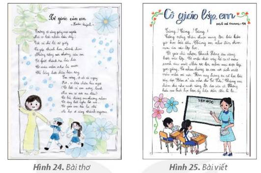 1. BẢN QUYỀN NỘI DUNG THÔNG TIN Câu hỏi: Hãy chọn phương án sai:A. Tác giả có quyền cho phép người khác sử dụng nội dung thông tin của mình.B. Tác giả có quyền không cho phép người khác sử dụng nội dung thông tin của mình.C. Nội dung thông tin được thể hiện dưới dạng văn bản, hình ảnh, âm thanhhay đa phương tiện,...D. Nội dung thông tin phải gồm đầy đủ các dạng văn bản, hình ảnh, âm thanh.Giải chi tiết:Đáp án: D 2. TRUY CẬP VÀ BẢO MẬT NỘI DUNG THÔNG TIN Câu hỏi: Ghép mỗi tình huống ở cột bên trái với một cách ghi nguồn thông tin ở cột bên phải sao cho phù hợp:Tình huốngCách ghi nguồn1) Sử dụng một bức ảnh của tác giả Nguyễn Aa) Phỏng theo truyện Cây Khế2) Sử dụng một bài thơ không rõ tên tác giảb) Tác giả: Nguyễn A3) Kể câu chuyện dựa trên nội dung của truyện cổ tích Cây khếc) Sưu tầm Giải chi tiết:1 – b 2 – c 3 – a 3. TÔN TRỌNG TÍNH RIÊNG TƯ VÀ BẢN QUYỀN Hoạt động: Em cần làm gì khi chứng kiến những tình huống sau: 1. An vô tình để quên nhật kí trong ngăn bàn. Bình thấy được liền đọc lén, sau đó kể cho một số bạn về những điều đọc được từ nhật kí của An.2. Minh vẽ một bức tranh phong cảnh rất đẹp trên máy tính. Hoa đã lấy hình ảnh đó sử dụng mà không hỏi ý kiến Minh.Giải chi tiết:Trong Hoạt động 2, ở tình huống thứ nhất, Bình đã đọc nhật kí của An và kể lại cho các bạn khác, đây là hành vi vi phạm tính riêng tư. Em sẽ khuyên Bình không nên hành động như thếỞ tình huống thứ hai, Hoa lấy hình ảnh của Minh mà chưa hỏi ý kiến là việc làm sai. Hoa cần được Minh cho phép sử dụng bức tranh đó. Khi đã được Minh cho phép sử dụng Hoa cần ghi rõ Minh là tác giả của bức tranh. Câu hỏi: Ghép mỗi tình huống ở cột bên trái với thái độ phù hợp ở cột bên phải sao cho phù hợp Tình huống Thái độ 1) Bạn An nêu tên tác giả bài thơ mà bạn đọc trong buổi sinh hoạt ngoại khoáa, Đồng tình 2) Bạn Bình xem sổ ghi chép của anh trai mà không xin phép3) Bạn Khoa xin phép bạn Minh trước khi sao chép tệp trình chiếu của bạn Minh b, Không đồng tình Giải chi tiết:1 – a 2 – b 3 – a LUYỆN TẬPCâu 1: Em hãy quan sát một phần trang sách trong Sách giáo khoa Mĩ thuật 4, bộ sách Kết nối tri thức với cuộc sống, xuất bản năm 2023 (Hình 27) và cho biết nguồn thông tin của mỗi bức ảnh là gì? Tại sao phải ghi rõ nguồn?Giải chi tiết:a, Bức ảnh 1, 2 của tác giả Huỳnh Lãnh, bức ảnh 3 của tác giả Hương Đoàn b, Chúng ta cần ghi nguồn tác giả vì: Tránh vi phạm bản quyền: Ghi nguồn tác giả là một cách để tôn trọng quyền sở hữu trí tuệ và tuân thủ quy định về bản quyền. Khi chúng ta sử dụng thông tin từ nguồn khác mà không ghi nguồn, chúng ta có thể vi phạm quyền tác giả và pháp luật về bản quyền.Ghi nguồn tác giả giúp xác thực và chứng minh tính đáng tin cậy của thông tin được trích dẫn. Người đọc hoặc người sử dụng thông tin có thể kiểm tra và tra cứu nguồn gốc để đảm bảo tính chính xác và đáng tin cậy của thông tin đó.Ghi nguồn tác giả là một cách để tôn trọng công lao và công việc của người sáng tác hoặc nghiên cứu Câu 2: Với mỗi hành động sau đây, em đồng tình hay không đồng tình? Vì sao?a) Đọc tin nhắn trên điện thoại của người khác mà không được phép.b) Xin phép sử dụng hình ảnh, bài viết của người khác trong bài trình chiếu và ghi rõ nguồn thông tin.c) Chia sẻ thông tin riêng tư (nhật kí, hình ảnh...) của người khác mà không xin phép.Giải chi tiết:a) Em không đồng tình với việc đọc tin nhắn trên điện thoại của người khác mà không được phép. Điều này vi phạm quyền riêng tư và đạo đức cá nhân của người khác. Mọi người có quyền đảm bảo tính riêng tư và bảo mật của thông tin cá nhân của mình.b) Em đồng tình với việc xin phép sử dụng hình ảnh, bài viết của người khác trong bài trình chiếu và ghi rõ nguồn thông tin. Điều này thể hiện sự tôn trọng quyền sở hữu trí tuệ và quyền tác giả của người khác. Bằng cách ghi rõ nguồn thông tin, chúng ta thể hiện sự công bằng và trung thực trong việc sử dụng thông tin từ nguồn khác.c) Em không đồng tình với việc chia sẻ thông tin riêng tư (nhật kí, hình ảnh...) của người khác mà không xin phép. Điều này xâm phạm quyền riêng tư và sự đồng ý của người khác. Chúng ta cần tôn trọng quyền riêng tư của người khác và chỉ chia sẻ thông tin khi có sự đồng ý rõ ràng từ họ. VẬN DỤNG