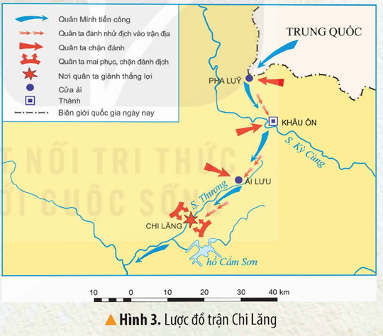 2. TRIỀU HẬU LÊ VÀ CÔNG CUỘC XÂY DỰNG ĐẤT NƯỚCCâu hỏi: Đọc thông tin, em hãy:- Nêu một số nét chính về lịch sử Việt Nam Triều Hậu Lê- Kể lại câu chuyện về một nhân vật lịch sử tiêu biểu Triều Hậu Lê.Giải chi tiết:- Một số nét chính về lịch sử Việt Nam Triều Hậu Lê:+ Năm 1428, Lê Lợi lên ngôi vua lập ra Triều Hậu Lê, khôi phục Quốc hiệu Đại Việt, đóng đô ở Đông Kinh (Thăng Long)+ Dưới Triều Hậu Lê, bộ máy nhà nước được tổ chức quy củ, chặt chẽ+ Nhà nước coi trọng và khuyến khích phát triển nông nghiệp, nhờ đó sản xuất nông nghiệp được phục hồi và phát triển, đời sống nhân dân ổn định+ Văn học và khoa học đạt được nhiều thành tựu- Câu chuyện về vị vua Lê Thánh Tông của Triều Hậu Lê:+ Lê Thánh Tông là vị vua thứ 5 của Triều Hậu Lê+ Trong thời gian trị vì, ông đã tiến hành cải cách trên nhiều lĩnh vực, chú trọng bảo vệ biên cương, mở mang bờ cõi, kiên quyết ngăn chặn những hành động xâm phạm biên giới+ Lê Thánh Tông đã có những chính sách về giáo dục như: tổ chức các khoa thi tiến sĩ để tuyển chọn quan lại, lập bia đá ở Văn Miếu – Quốc Tử Giám để vinh danh những người đỗ đạt+ Lê Thánh Tông được đánh giá là vị vua anh minh, thông thạo kinh sử, lịch toán,.... 3. LUYỆN TẬPCâu 1: Hoàn thành bảng (theo gợi ý dưới đây vào vở) về đóng góp của một số nhân vật lịch sử tiêu biểu trong khởi nghĩa Lam Sơn và Triều Hậu Lê.Giải chi tiết:STTNhân vật lịch sửĐóng góp1Lê Lợi- Lãnh đạo khởi nghĩa Lam Sơn giành chiến thắng- Lên ngôi vua, lập ra Triều Hậu Lê2Nguyễn Trãi- Dâng lên Lê Lợi cuốn Bình Ngô sách để thu phục lòng người- Viết văn thư dụ hàng quân Minh3Lê LaiThay vua mặc áo bào, cưỡi ngựa xông trận để cứu nghĩa quân rút khỏi vòng vây, từng bước khôi phục lực lượng khởi nghĩa4Lê Thánh TôngLà vị vua thứ 5 của Triều Hậu Lê, có những đóng góp to lớn trên các lĩnh vực, nhờ đó đời sống nhân dân ổn định, đất nước thịnh đạt5Lương Thế VinhLàm quan dưới Triều Hậu Lê, soạn sách tổng kết những kiến thức toán học đương thời và những phát minh của ông Câu 2: Kể câu chuyện về một nhân vật liên quan đến khởi nghĩa Lam Sơn hoặc Triều Hậu Lê mà em sưu tầm được.Giải chi tiết:- Câu chuyện về Nguyễn Trãi liên quan đến khởi nghĩa Lam Sơn - Năm 1407, khi giặc Minh cướp nước ta, cha của Nguyễn Trãi đã bị đưa sang Trung Quốc. Sau khi thoát khỏi sự giam lỏng của giặc, Nguyễn Trãi từ Đông Quan tìm vào Lam Sơn, theo Lê lợi tham gia khởi nghĩa- Trong cuộc khởi nghĩa Lam Sơn, Nguyễn Trãi là một nhà chính trị, quân sự tài ba- Nguyễn Trãi là cố vấn, phò tá đắc lực, cùng Lê Lợi lãnh đạo cuộc khởi nghĩa Lam Sơn, đóng góp của ông chính là nguyên nhân quan trọng dẫn đến thắng lợi của cuộc khởi nghĩa4. VẬN DỤNG