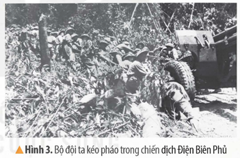 2. CHUYỆN KỂ VỀ NHỮNG TẤM GƯƠNG ANH HÙNG TRONG CHIẾN DỊCH ĐIỆN BIÊN PHỦCâu hỏi: Đọc thông tin, em hãy kể lại câu chuyện về anh hùng trong chiến dịch Điện Biên Phủ năm 1954. Em học được gì từ tấm gương anh hùng đó?Giải chi tiết:- Câu chuyện về anh hùng Bế Văn Đàn lấy thân mình làm giá súng+ Trong trận đánh ở Điện Biên, đơn vị của Bế Văn Đàn đã bị thương vong rất nhiều+ Nhận thấy tình thế cấp bách, Bế Văn Đàn đã lao đến chỗ đồng đội và quỳ xuống, cầm 2 chân của đế khẩu súng đặt lên vai, lấy thân hình của anh để làm giá súng cho đồng đội bắn+ Nhờ đó, hàng chục tên bị gạ gục, đợt phản kích bị bẻ gãy, còn Bế Văn Đàn đã hi sinh trong tư thế hai tay vẫn ghì chặt súng trên tay- Từ tấm gương anh hùng Bế Văn Đàn, em học được lòng yêu nước, dũng cảm, kiên cường, không tiếc hy sinh bản thân mình để bảo vệ Tổ quốc, gìn giữ nền độc lập dân tộc.3. LUYỆN TẬPCâu 1: Hãy kể lại một câu chuyện về chiến dịch Điện Biên PhủGiải chi tiết:Câu chuyện về anh hùng Phan Đình Giót lấy thân mình lấp lỗ châu mai:- Tại cứ điểm Him Lam, Phan Đình Giót đánh quả pháo thứ 9 và bị thương ở đùi nhưng vẫn xung phong đánh quả tiếp theo - Bộ đội ta bị thương rất nhiều, Phan Đình Giót lao lên đánh liên tiếp hai quả nữa, phá toang hàng rào cuối cùng, mở thông đường để đồng đội tiến lên- Đạn của giặc từ lỗ châu mai bắn ra khiến bộ đội ta không thể dễ dàng xông lên phía trước. Phan Đình Giót dù bị thương nặng nhưng anh đã dùng hết sức còn lại bắn mạnh rồi dướn người lấy đà lao vào bịt kín lỗ châu mai - Toàn đơn vị ào ạt xông lên như vũ bão, tiêu diệt gọn cứ điểm Him Lam nhưng Phan Đình Giót đã hi sinh anh dũng Câu 2: Nêu cảm nghĩ của em về những tấm gương anh hùng trong chiến dịch Điện Biên Phủ.Giải chi tiết:- Những tấm gương anh hùng mang trên mình một tình yêu Tổ quốc, sẵn sàng hy sinh bản thân mình cho sự nghiệp giải phóng dân tộc- Không chỉ vậy họ còn mưu trí, có tấm lòng quả cảm,­­ kiên cường trước bom đạn hiểm nguy nơi chiến trường4. VẬN DỤNG