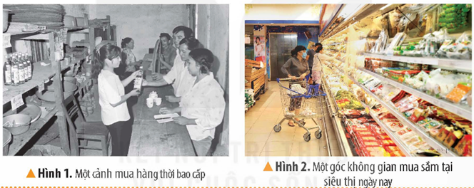 2. ĐẤT NƯỚC THỜI KÌ ĐỔI MỚICâu 1: Đọc thông tin và quan sát các hình từ 6 đến 9, em hãy nêu một số thành tựu về kinh tế - xã hội của đất nước thời kì Đổi mới.Giải chi tiết:Một số thành tựu về kinh tế - xã hội của đất nước thời kì Đổi mới là:- Kinh tế ngày càng phát triển, hàng hoá dồi dào, nhiều sản phẩm vừa cung cấp đủ nhu cầu trong nước vừa được xuất khẩu- Việt Nam vươn lên trở thành một trong những nước xuất khẩu gạo hàng đầu thế giới- Đời sống vật chất và tinh thần của người dân ngày càng được cải thiện, tăng vị thế và uy tín trên trường quốc tế Câu 2: Hãy mô tả một hiện vật hoặc một công trình cụ thể của thời kì Đổi mới ở nước ta hiện nay.Mô tả máy vi tính:- Có nhiều loại khác nhau nhưng thường có 2 loại phổ biến là máy tính để bàn và máy tính xách tay- Một máy tính bao gồm các bộ phận như: bộ xử lý trung tâm (CPU), nộ nhớ (Memory), bộ vào (Input device),...- Máy tính có khả năng xử lý thông tin với tốc độ nhanh chóng, cho phép chúng ta thực hiện các nhiệm vụ mà bằng tay thì không thể hoặc tốn nhiều thời gian3. LUYỆN TẬPHoàn thành bản thống kê (theo gợi ý dưới đây vào vở) về một số thành tựu tiêu biểu của đất nước thời kì Đổi mớiGiải chi tiết:Lĩnh vựcThành tựu tiêu biểuKinh tế- Xuất khẩu các mặt hàng như: gạo, nông sản, thuỷ sản,..- Trở thành một trong những nước xuất khẩu gạo hàng đầu thế giớiVăn hoá, xã hội- Đời sống vật chất và tinh thần của người dân ngày càng được cải thiện- Tăng vị thế và uy tín của Việt Nam trên trường quốc tế 4. VẬN DỤNG