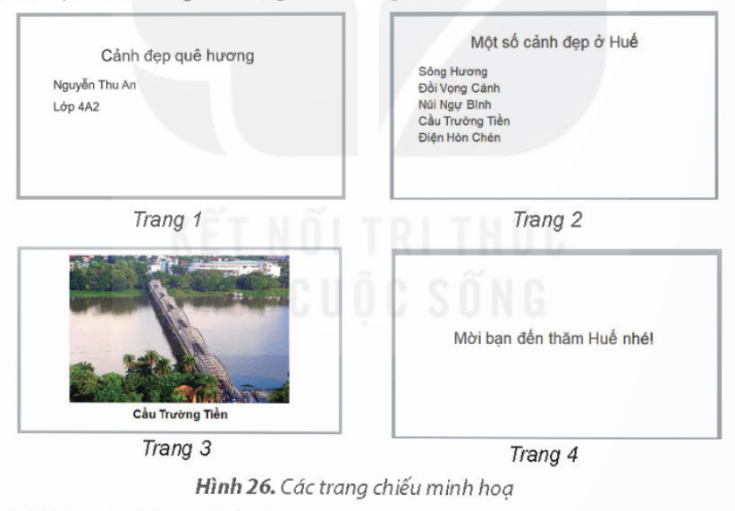 Giải Tin học 4 kết nối: Bài 7 Tạo bài trình chiếu