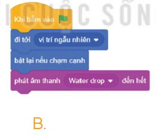 KHỞI ĐỘNG Câu hỏi: Mở tệp ChuCho đã lưu ở bài thực hành trước. Thêm nhân vật chú bướm vào chương trình và lập trình cho chú bướm. Điều chỉnh lệnh của các nhân vật. Lưu lại tệp với tên DuoiBat.Giải chi tiết:Bước 1: Chọn lệnh trong bảng chọn Mở tệp chương trình Chú chó đáng yêu
