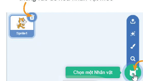 KHỞI ĐỘNG Câu hỏi: Mở tệp ChuCho đã lưu ở bài thực hành trước. Thêm nhân vật chú bướm vào chương trình và lập trình cho chú bướm. Điều chỉnh lệnh của các nhân vật. Lưu lại tệp với tên DuoiBat.Giải chi tiết:Bước 1: Chọn lệnh trong bảng chọn Mở tệp chương trình Chú chó đáng yêu