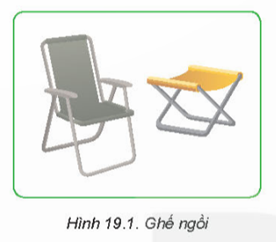 I. KHÁI QUÁT VỀ TIẾN TRÌNH THIẾT KẾ KĨ THUẬTKHÁM PHÁ 1: Thiết kế kĩ thuật gồm những bước cơ bản nào? Bước nào quyết định sản phẩm được hoàn thiện tiếp hay phải điều chỉnh lại? Giải chi tiết:- Thiết kế kĩ thuật gồm các bước cơ bản: + Bước 1: Xác định vấn đề, xây dựng tiêu chí cần đạt của sản phẩm+ Bước 2: Tìm hiểu tổng quan, đề xuất và lựa chọn giải pháp+ Bước 3: Xây dựng nguyên mẫu+ Bước 4: Thử nghiệm và đánh giá+ Bước 5: Lập hồ sơ kĩ thuật- Bước quyết định sản phẩm được hoàn thiện tiếp hay phải điều chỉnh lại là bước 4 (thử nghiệm và đánh giá) II. NỘI DUNG CÁC BƯỚC TRONG THIẾT KẾ KĨ THUẬTKHÁM PHÁ 2: Đọc nội dung mục 1 và cho biết cách nào được sử dụng để giải quyết vấn đề?Giải chi tiết:Để xác định vấn đề, ta cần tìm hiểu rõ nhu cầu, hiện trạng,...Từ đó, ta cần xem xét, phân tích rõ từ thực trạng, nguyên nhân và kết quả LUYỆN TẬP 1Câu hỏi: Hãy quan sát môi trường xung quanh và công việc hàng ngày của bản thân em, chỉ ra một vấn đề hoặc nhu cầu cần được giải quyết. Mô tả cụ thể tình huống và xác định cần thiết kế sản phẩm? Nêu ba tiêu chí cần đạt của sản phẩm dự định thiết kế.Giải chi tiết:- Nhu cầu: chiếc ghế ngồi học- Tình huống cụ thể: em được ba mẹ tặng cho một chiếc bàn nhỏ rất xinh. Em muốn dùng nó. Nên em cần một chiếc ghế ngồi học.- Ba tiêu chí cần đạt của sản phẩm: Kích thước vừa đủ ngồi, dễ dàng xếp gọn và bền KHÁM PHÁ 3: Quan sát Hình 19.5, cho biết cần phải chế tạo bao nhiêu chi tiết để lắp ráp được một chiếc ghế? Bộ ghế này được sử dụng như thế nào?Giải chi tiết:- Để lắp ráp 1 chiếc ghế cần 5 chi tiết như hình.- Cách sử dụng ghế:+ Có thể sử dụng ghế sau khi lắp+ Có thể dùng 1 chi tiết sử dụng như 1 chiếc ghế LUYỆN TẬP 2Câu hỏi: Trong các bước nêu trên của quá trình thiết kế kĩ thuật, bước nào thể hiện tính mới, tính sáng tạo của sản phẩm, giải pháp?Giải chi tiết:Bước 2 là bước thể hiện tính mới, tính sáng tạo của sản phẩm, giải pháp VẬN DỤNG