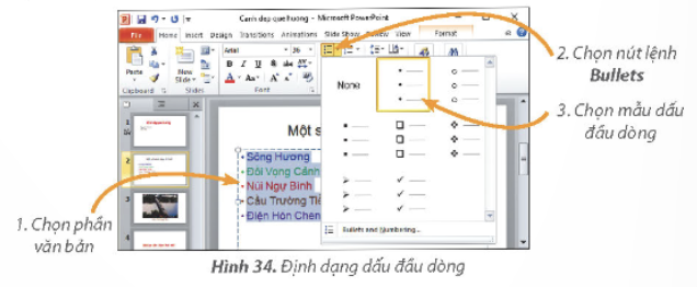 KHỞI ĐỘNGSo sánh hai trang chiếuAn và Khoa tạo trang đầu tiên của bài trình chiếu  Cảnh đẹp quê hương