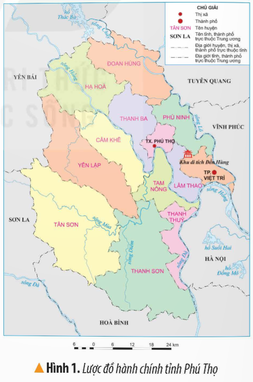 KHỞI ĐỘNGCâu hỏi: Dù ai đi ngược về xuôiNhớ ngày Giỗ Tổ mồng Mười tháng BaCâu ca dao trên gợi cho em nhớ đến lễ hội nào ở nước ta? Hãy chia sẻ điều em biết về lễ hội này. Giải chi tiết:- Câu ca dao trên gợi cho em nhớ đến Lễ hội Đền Hùng (ở tỉnh Phú Thọ).- Chia sẻ hiểu hiết của em:+ Lễ hội Đền Hùng diễn ra từ ngày 1 đến hết ngày 10 tháng 3 âm lịch, việc tế lễ được tổ chức rất trọng thể vào ngày chính hội (10/3).+ Đây là lễ hội mang tính chất quốc gia, nhằm suy tôn và tưởng nhớ công lao dựng nước của các vua Hùng.+ Lễ hội đền Hùng không chỉ thu hút khách thập phương đến dự bởi những nét sinh hoạt văn hoá đặc sắc mà còn ở tính thiêng liêng của một cuộc hành hương trở về cội nguồn dân tộc của các thế hệ người Việt Nam.+ Người dân vùng Trung du và miền núi Bắc Bộ có nhiều điệu múa, hát đặc sắc, như: hát then, múa xòe,…KHÁM PHÁ1. KHU DI TÍCH ĐỀN HÙNGCâu hỏi: Đọc thông tin và quan sát các hình 1,2, em hãy:- Xác định vị trí của khu di tích Đền Hùng, trên lược đồ hình 1.- Kể tên và xác định vị trí một số công trình kiến trúc chính trong khu di tích Đền Hùng trên sơ đồ hình 2. Giải chi tiết:- Vị trí Đền Hùng phân bố ở Tỉnh Phú Thọ.- Tên và vị trí một số công trình kiến trúc chính trong khu di tích Đền Hùng: : Đền Hạ, chùa Thiên Quang, Đền Trung, Đền Thượng, Cột đá thề, Lăng Hùng Vương và Đền Giếng…2. LỄ GIỖ TỔ HÙNG VƯƠNGCâu hỏi: Đọc thông tin và quan sát hình 3,4, em hãy:- Cho biết lễ giỗ Tổ Hùng Vương được tổ chức vào thời gian nào? ở đâu?- Giới thiệu sơ lược về lễ giỗ Tổ Hùng Vương và nêu ý nghĩa của ngày giỗ Tổ. Giải chi tiết:- Lễ hội được tổ chức vào mồng 10 tháng 3 âm lịch hằng năm ở đền các vị vua Hùng Xã Hy Cương, thành phố Việt Trì, tỉnh Phú Thọ.- Lễ hội Đền Hùng còn gọi là Giỗ Tổ Hùng Vương, là một lễ hội lớn nhằm tưởng nhớ và tỏ lòng biết ơn công lao lập nước của các vua Hùng, những vị vua đầu tiên của dân tộc. Ngày Giỗ Tổ Hùng Vương diễn ra vào ngày mồng 10-3 âm lịch hàng năm tại Đền Hùng, Việt Trì, Phú Thọ.3. TRUYỀN THUYẾT THỜI HÙNG VƯƠNGCâu hỏi: Đọc thông tin và các câu chuyện dưới đây, em hãy:- Kể tên một số truyền thuyết có liên quan đến thời Hùng Vương.- Kể lại một trong hai truyền thuyết theo cách của em.Giải chi tiết:- Một số truyền thuyết liên quan đến Vua Hùng: Con Rồng cháu Tiên, bánh chưng bánh giày,..- Sự tích bánh chưng bánh giày: Vào đời vua Hùng thứ sáu, nhà vua lúc về già có ý định truyền ngôi cho con trai. Để chọn ra người phù hợp, nhân lễ cúng Tiên vương, nhà vua truyền rằng người nào đem được lễ vật cúng Tiên vương vừa ý nhà vua sẽ được truyền ngôi. Các hoàng tử sai người đi khắp nơi tìm của ngon vật lạ. Duy chỉ có Lang Liêu- Người con thứ mười tám, từ nhỏ đã mất mẹ, quen làm việc đồng áng không biết phải làm thế nào. Một đêm nằm mộng, Lang Liêu được thần mách bảo rằng chàng hãy làm loại bánh từ gạo nếp, đậu xanh, thịt lợn và nặn thành hai thứ bánh. Bánh tròn tượng trưng cho trời, bánh vuông tượng trưng cho đất. Ngày lễ đến, tất cả các anh dâng lễ vật nhưng tất cả đều không vừa ý vua cha, đến lượt Lang Liêu dâng lễ. Vua cha thấy bánh vừa ngon lại ý nghĩa nên đã chọn làm lễ vật tế lễ và truyền lại ngôi vàng cho chàng. Kể từ đó việc gói bánh chưng, bánh giầy trở thành tục lễ của người Việt Nam vào mỗi ngày lễ Tết, thể hiện thành kính với tổ tiên.LUYỆN TẬPCâu hỏi: Kể lại một truyền thuyết có liên quan đến thời Hùng Vương mà em thích theo một trong các hình thức sau: đóng vai, kể chuyện bằng tranh...Giải chi tiết:Cách đây đã lâu, đời vua Hùng Vương thứ mười tám có một người con gái tên là Mị Nương nổi tiếng là xinh đẹp nết na.Khi nàng đến tuổi lấy chồng, Hùng Vương đã truyền tin kén rể. Nghe được tin đó, ta liền chọn ngay một ngày đẹp để tới xin cầu hôn nàng. Cùng với ta, ngày hôm đó cũng có một người tên là Thuỷ Tinh đến từ rất sớm. Hắn có tài gọi gió gió đến, hô mưa mưa về. Nhưng ta tự tin cũng không hề thua kém. Ta vẫy tay về phía đông thì mọc lên cồn cát, vẫy tay về phía tây thì mọc lên những dãy núi đồi. Vua Hùng băn khoăn không biết chọn ai bèn mời các Lạc hầu vào bàn bạc và phán:- Cả hai người đều ngang sức, ngang tài và đều vừa ý ta, nhưng ta chỉ có một đứa con gái mà thôi. Cho nên ngày mai, hễ ai đem sính lễ đến trước thì ta gả con gái cho. Sính lễ gồm có một trăm ván cơm nếp, một trăm nệp bánh chưng và voi chín ngà, gà chín cựa, ngựa chín hồng mao, mỗi thứ một đôi.Sáng hôm sau, khi trời vừa tờ mờ sáng ta đã đến trước và đem đầy đủ lễ vật và nhanh chóng rước Mị Nương về núi. Thuỷ Tinh đến sau không lấy được vợ, hắn tức giận sai quân đuổi theo đánh ta hòng cướp lấy Mị Nương. Trận đấu giữa ta và hắn rất quyết liệt. Hắn hô mưa, gọi gió, làm thành giông bão rung chuyển đất trời, nước dâng cao mãi tràn ngập cả nhà cửa, ruộng nương. Nước lên đến lưng đồi, sườn núi, thành Phong Châu lúc bấy giờ nổi lềnh trên biển nước.Ta không hề nao núng, lấy hết sức mình để bốc từng quả đồi, dời từng dãy núi, ngăn chặn dòng nước. Thuỷ Tinh dâng nước cao bao nhiêu thì ta lại biến phép cho đồi núi cao bấy nhiêu. Cuộc đọ sức giữa ta và hắn kéo dài mấy tháng liền. Cuối cùng, Thuỷ Tinh thua cuộc đành rút quân về. Từ đó trở đi, cứ hằng năm hắn lại làm mưa gió, bão lụt như nhớ lại mối thù cũ. Tuy nhiên, nhờ có sự ủng hộ và góp sức của dân chúng mà năm nào ta cũng giành được chiến thắng lẫy lừng.VẬN DỤNG