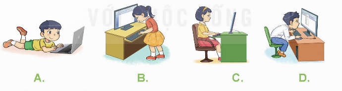 1. TƯ THẾ NGỒI KHI SỬ DỤNG MÁY TÍNH