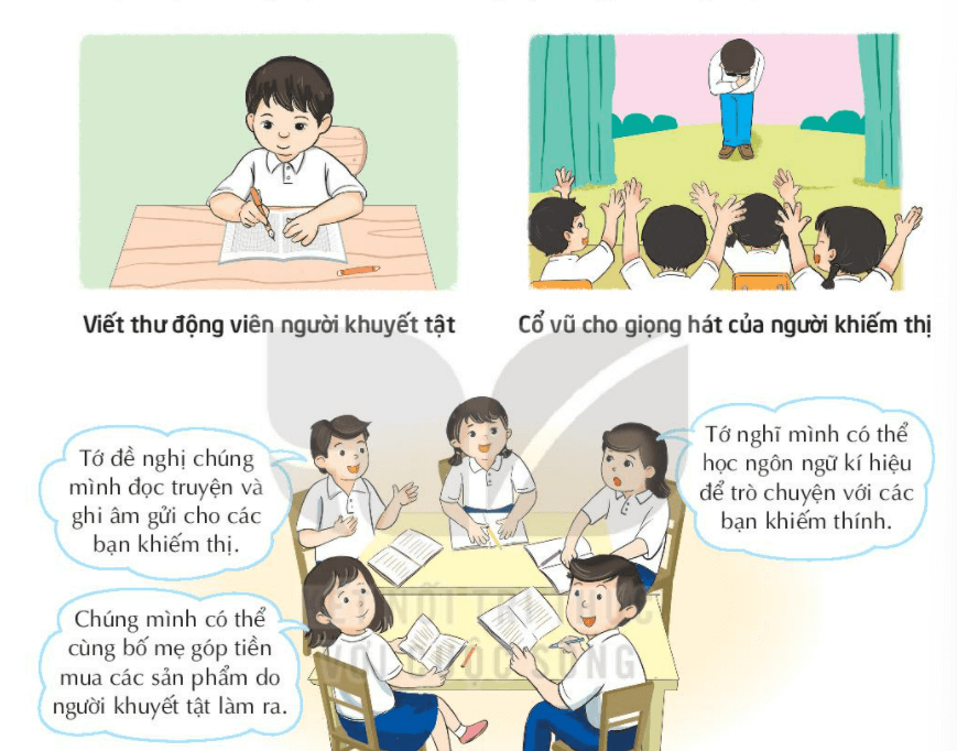 GIÚP ĐỠ NGƯỜI KHUYẾT TẬT