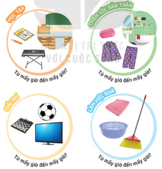 THỜI GIAN BIỂU CỦA EM