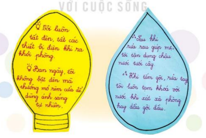 TIẾT KIỆM ĐIỆN, NƯỚC TRONG GIA ĐÌNH