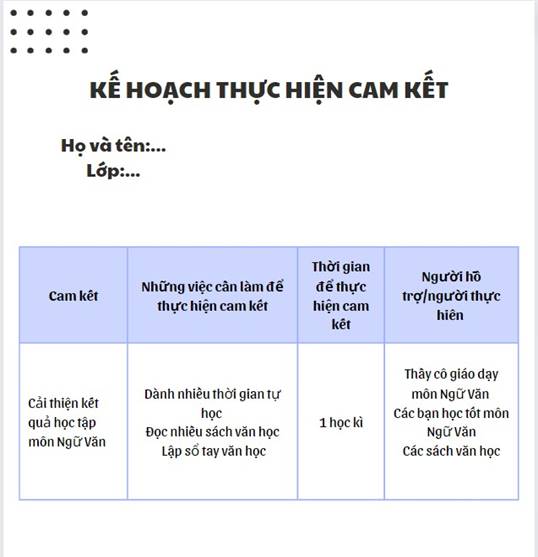1. SỐNG CÓ TRÁCH NHIỆM