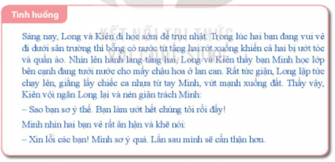 Hoạt động 1: Tìm hiểu biểu hiện của kiểm soát cảm xúc