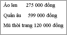 HOẠT ĐỘNG