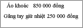 HOẠT ĐỘNG