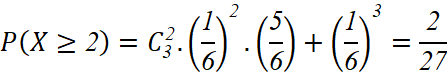 1. PHÉP THỬ LẶP VÀ CÔNG THỨC BERNOULLI