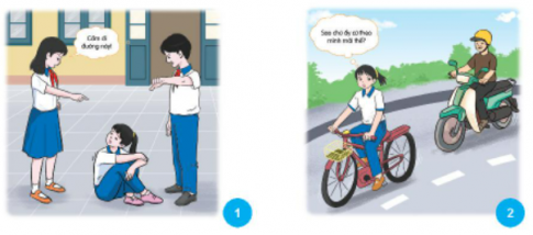 Hoạt động 1: Chia sẻ những tình huống nguy hiểm trong cuộc sống