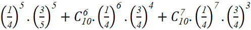 1. PHÉP THỬ LẶP VÀ CÔNG THỨC BERNOULLI