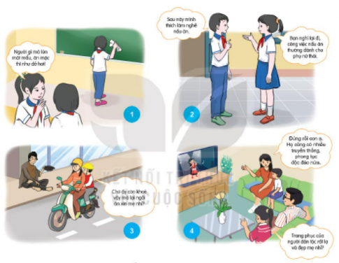 Hoạt động 1: Nhận diện hành vi giao tiếp, ứng xử có văn hóa và tôn trọng sự khác biệt