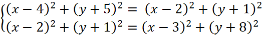 1. PHƯƠNG TRÌNH ĐƯỜNG TRÒN