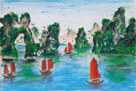 Hoạt động 1: Chia sẻ thu hoạch của bản thân khi đi tham quan cảnh quan thiên nhiên ở địa phương