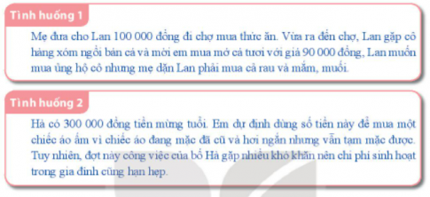 Hoạt động 1: Tìm hiểu về việc kiểm soát chi tiêu và tiết kiệm tiền