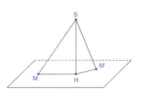 1. Phép chiếu vuông góc. Góc giữa đường thẳng và mặt phẳng
