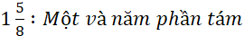 LUYỆN TẬP 1