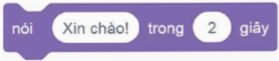 1. Sử dụng biến “trả lời” trong scratch