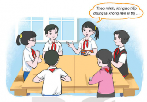 Hoạt động 1: Nhận diện hành vi giao tiếp, ứng xử có văn hóa và tôn trọng sự khác biệt