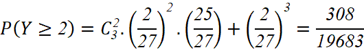 1. PHÉP THỬ LẶP VÀ CÔNG THỨC BERNOULLI