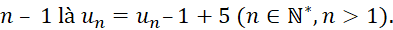 1. ĐỊNH NGHĨA DÃY SỐ