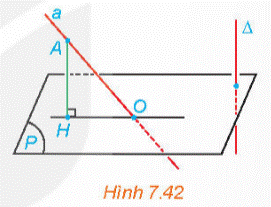 1. Phép chiếu vuông góc. Góc giữa đường thẳng và mặt phẳng