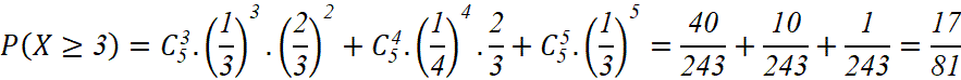 1. PHÉP THỬ LẶP VÀ CÔNG THỨC BERNOULLI