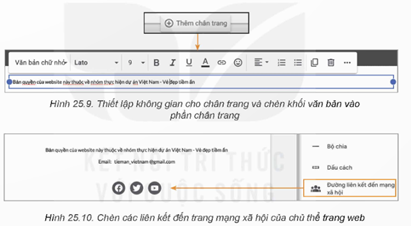 Nhiệm vụ 1. Tìm hiểu giao diện tạo phần thân trang web