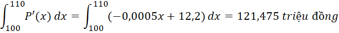 1. Khái niệm tích phân