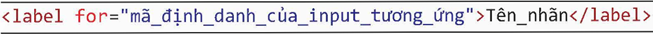 1. BIỂU MẪU WEB