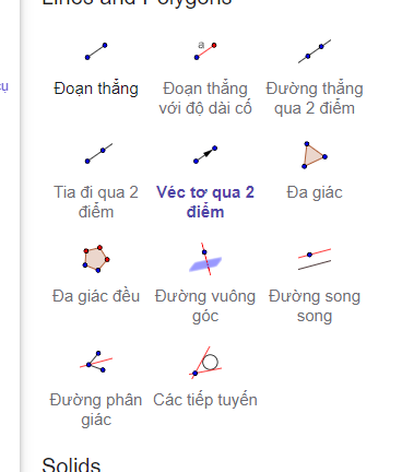Hoạt động: Lấy bốn điểm  trong không gian ba chiều và vẽ vectơ .