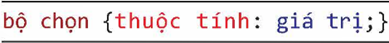 1. KHÁI NIỆM MẪU ĐỊNH DẠNG CSS