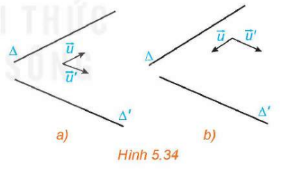 1. Công thức tính góc giữa hai đường thẳng