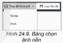 Nhiệm vụ 1. Làm quen với giao diện đầu tiên của Google Sites