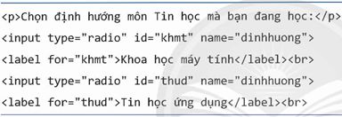 1. Giới thiệu biểu mẫu trong trang web