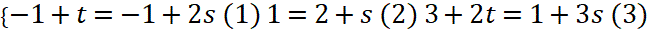 1. Phương trình đường thẳng