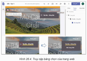 Nhiệm vụ 1: Tìm hiểu mô hình các trang web liên kết với nhau theo cấu trúc hình cây