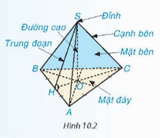 BÀI 38. HÌNH CHÓP TAM GIÁC ĐỀU (2 tiết)
