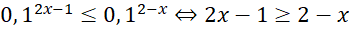 I. PHƯƠNG TRÌNH MŨ