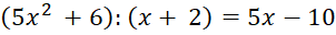 BÀI 28: PHÉP CHIA ĐA THỨC MỘT BIẾN