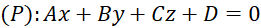 1. Vectơ pháp tuyến và cặp vectơ chỉ phương của mặt phẳng